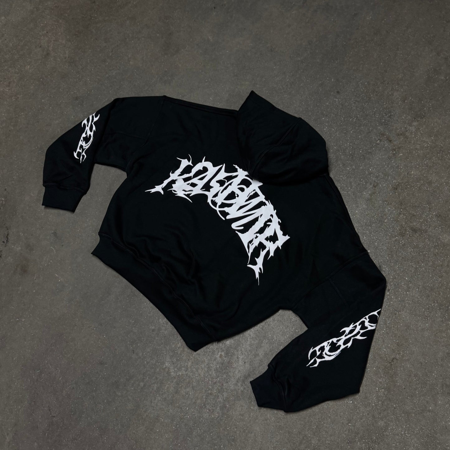 METAL HOODIE BLACK