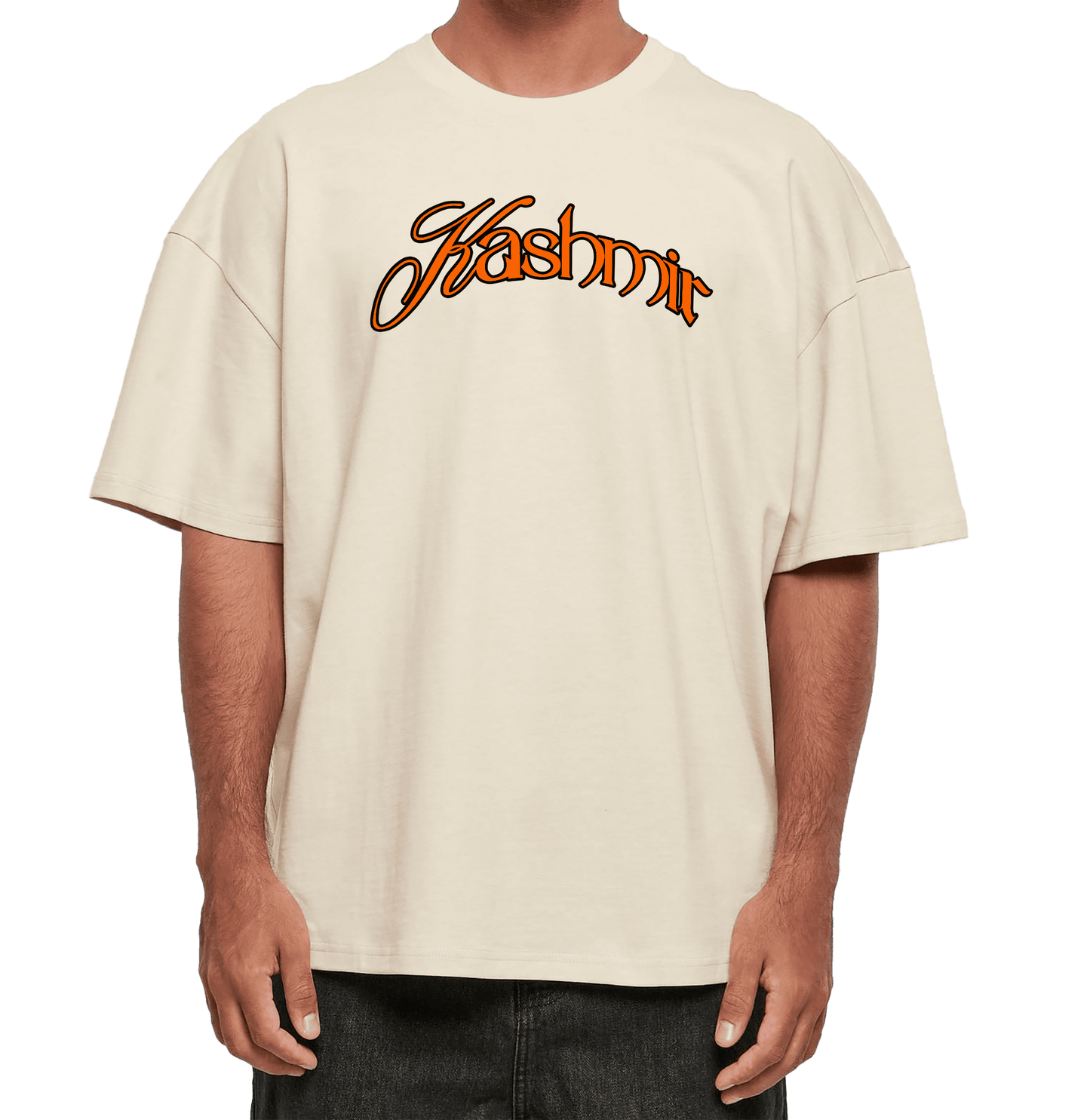 KASHMIR LOGO TEE SAND