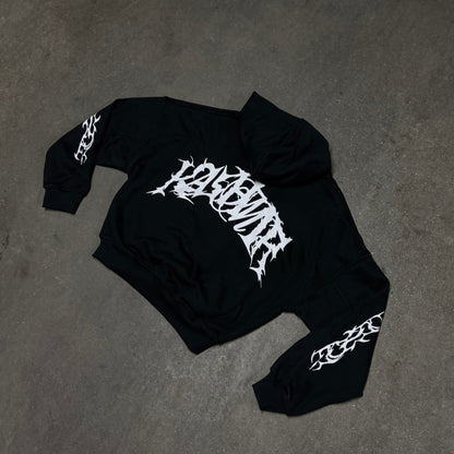 METAL HOODIE BLACK
