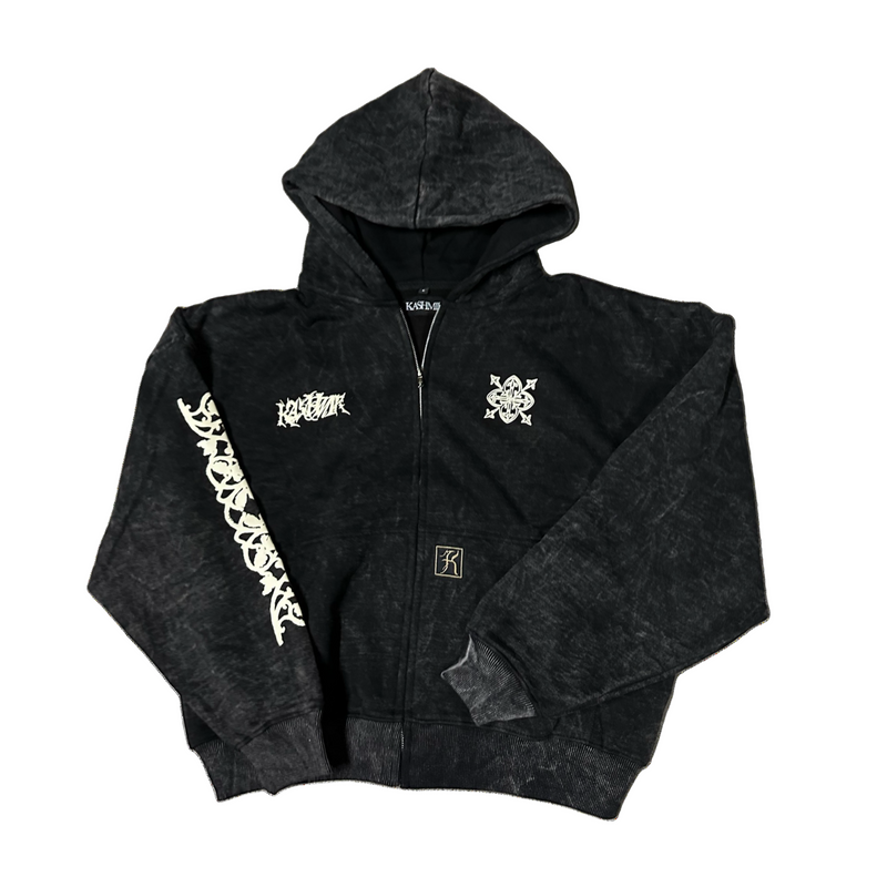 ORNAMENT ZIP HOODIE